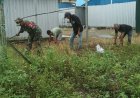 Semangat Hari Pahlawan, Babinsa Martajaya Bersama Warga Gelar Karya Bakti di Sekitar Pasar Tradisional