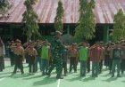 Melalui Pelatihan Baris-Berbaris, Babinsa Kodim 1401/Majene Ajarkan Disiplin Pelajar MTS Guppi Pesuloang