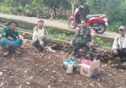 Komsos Dengan Petani, Ini Yang Disampaikan Babinsa Kodim 1401/Majene