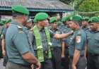 Lepas Sambut Dandim 1402/Polman, Letkol Inf Ikhwan Arifin Disambut Tarian Paddupa