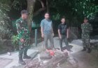Babinsa Koramil 1402-04/Tinambung Rutin Gelar Patroli dan Siskamling di Wilayah Tinambung