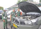 Kendaraan Dinas Babinsa Kodim 1402/Polman Diperiksa