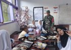Babinsa Tikke Raya Tunjukkan Kepemimpinan Teritorial dalam Program Makan Bergizi Gratis untuk Ribuan Pelajar