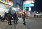 Babinsa Koramil 1402-04/Tinambung Patroli Malam, Jaga Keamanan Wilayah Tinambung